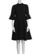 Valentino Virgin Wool Knee-Length Dress