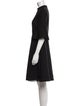 Valentino Virgin Wool Knee-Length Dress