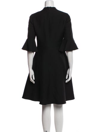 Valentino Virgin Wool Knee-Length Dress