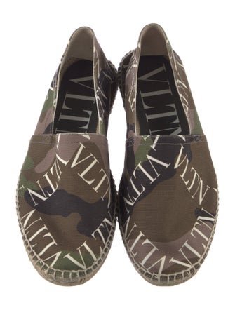 Valentino Canvas Printed Espadrilles