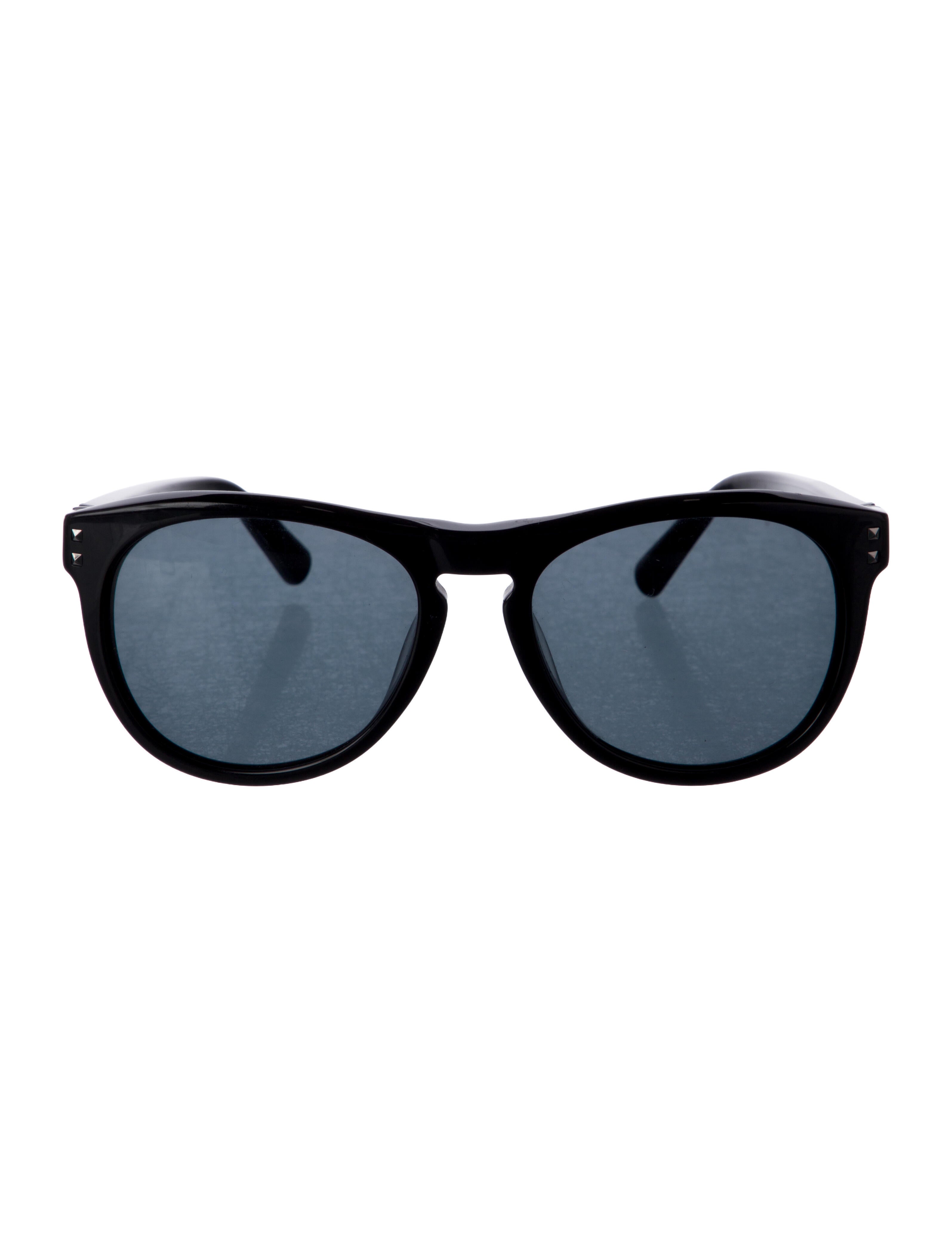 Valentino Wayfarer Tinted Sunglasses