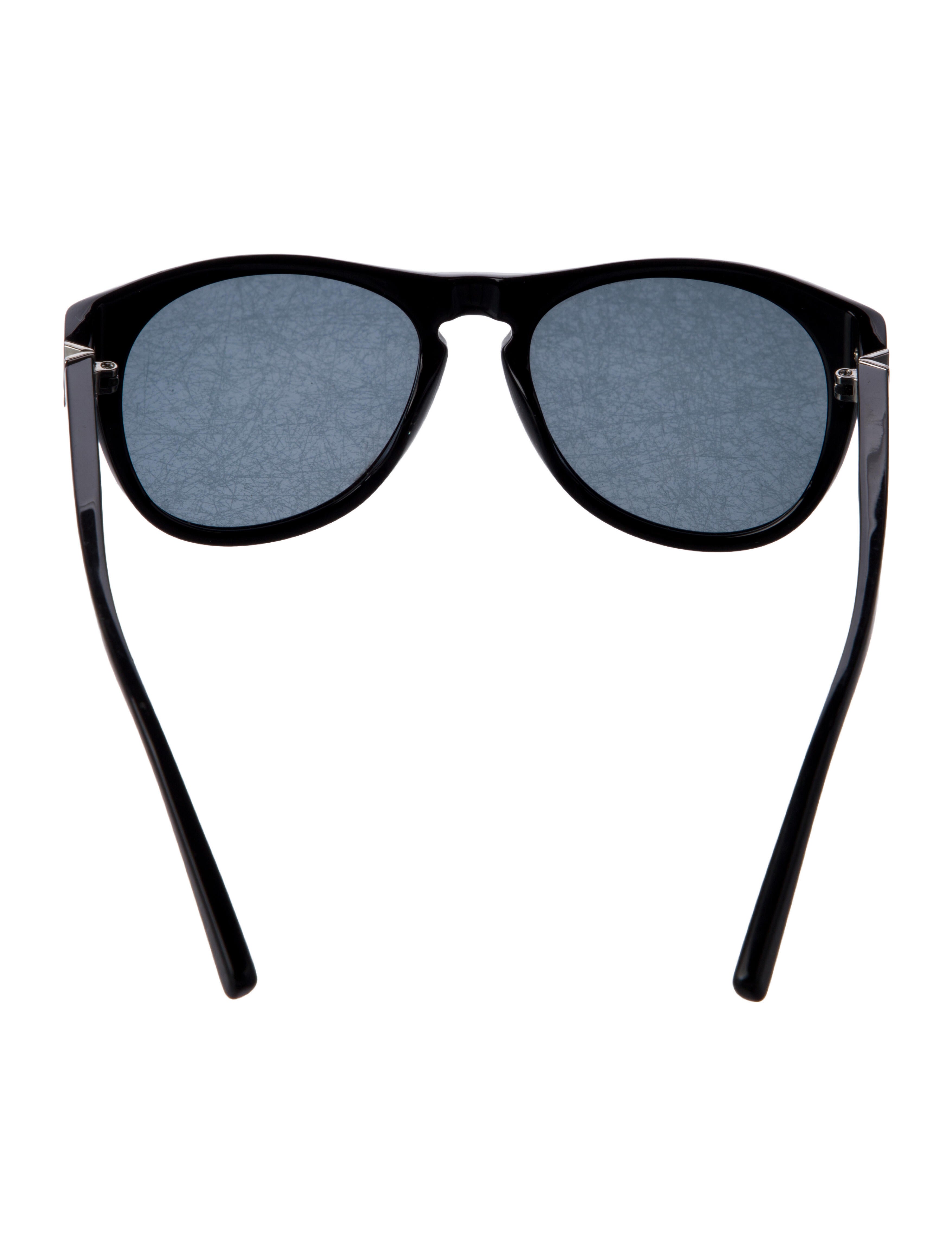 Valentino Wayfarer Tinted Sunglasses