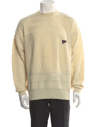 Valentino Wool Graphic Print Pullover