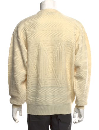 Valentino Wool Graphic Print Pullover