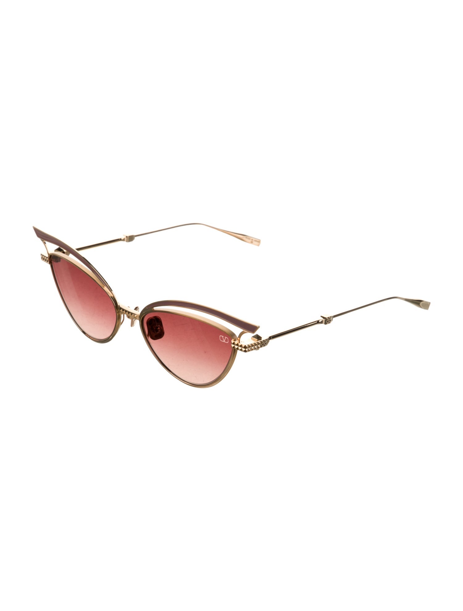 Valentino Cat-Eye Tinted Sunglasses