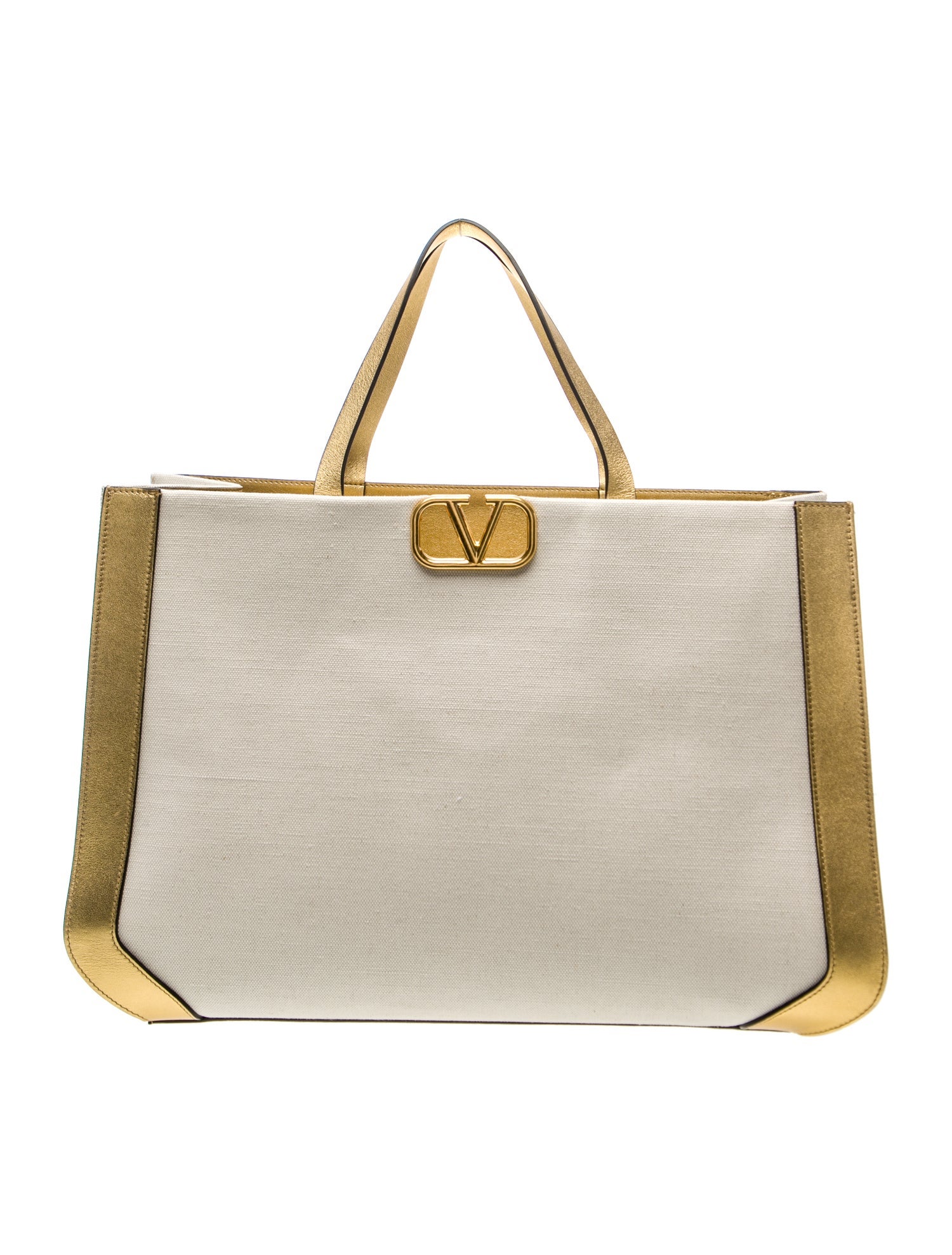 Valentino Canvas Shoulder Bag