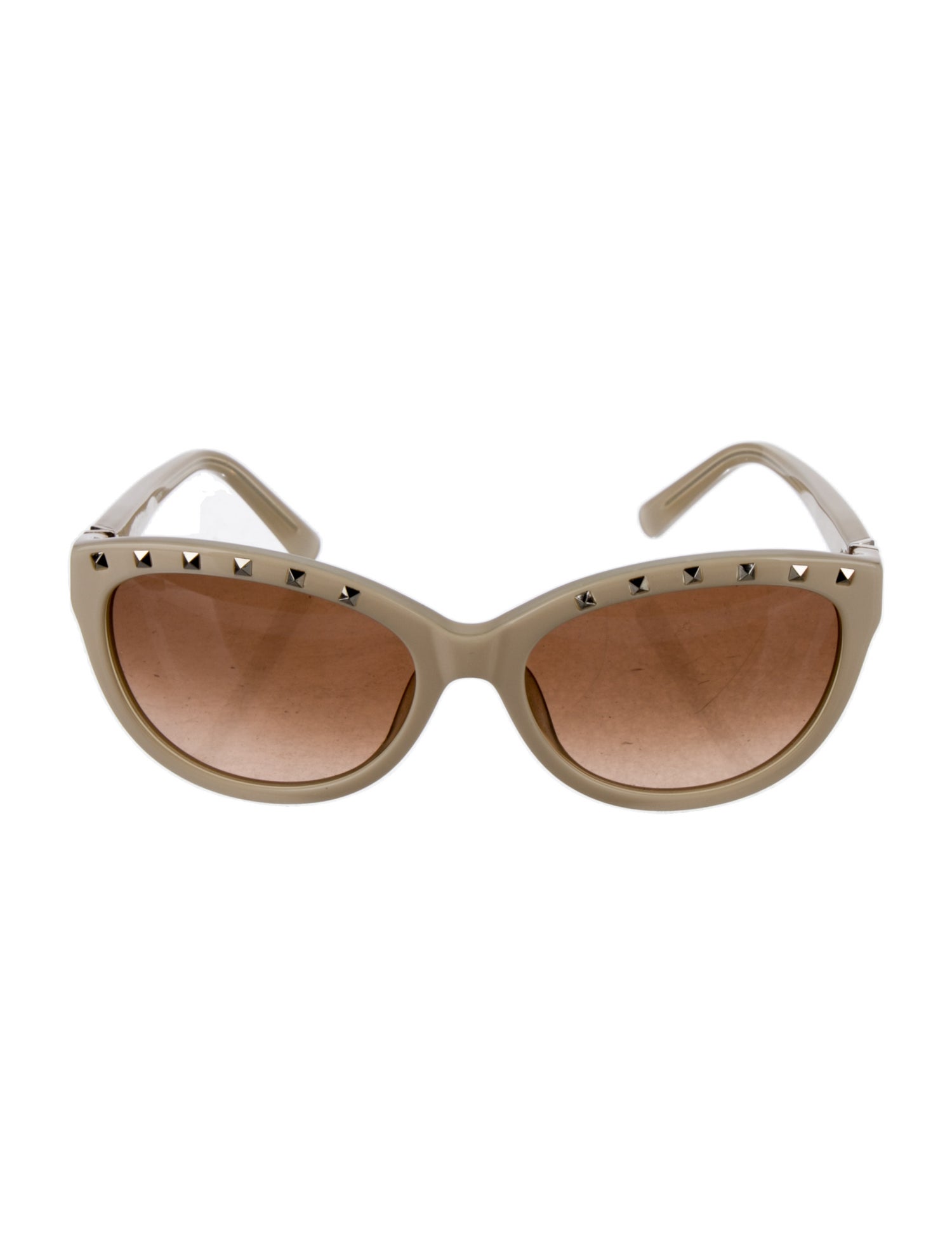 Valentino Rockstud Accents Cat-Eye Sunglasses