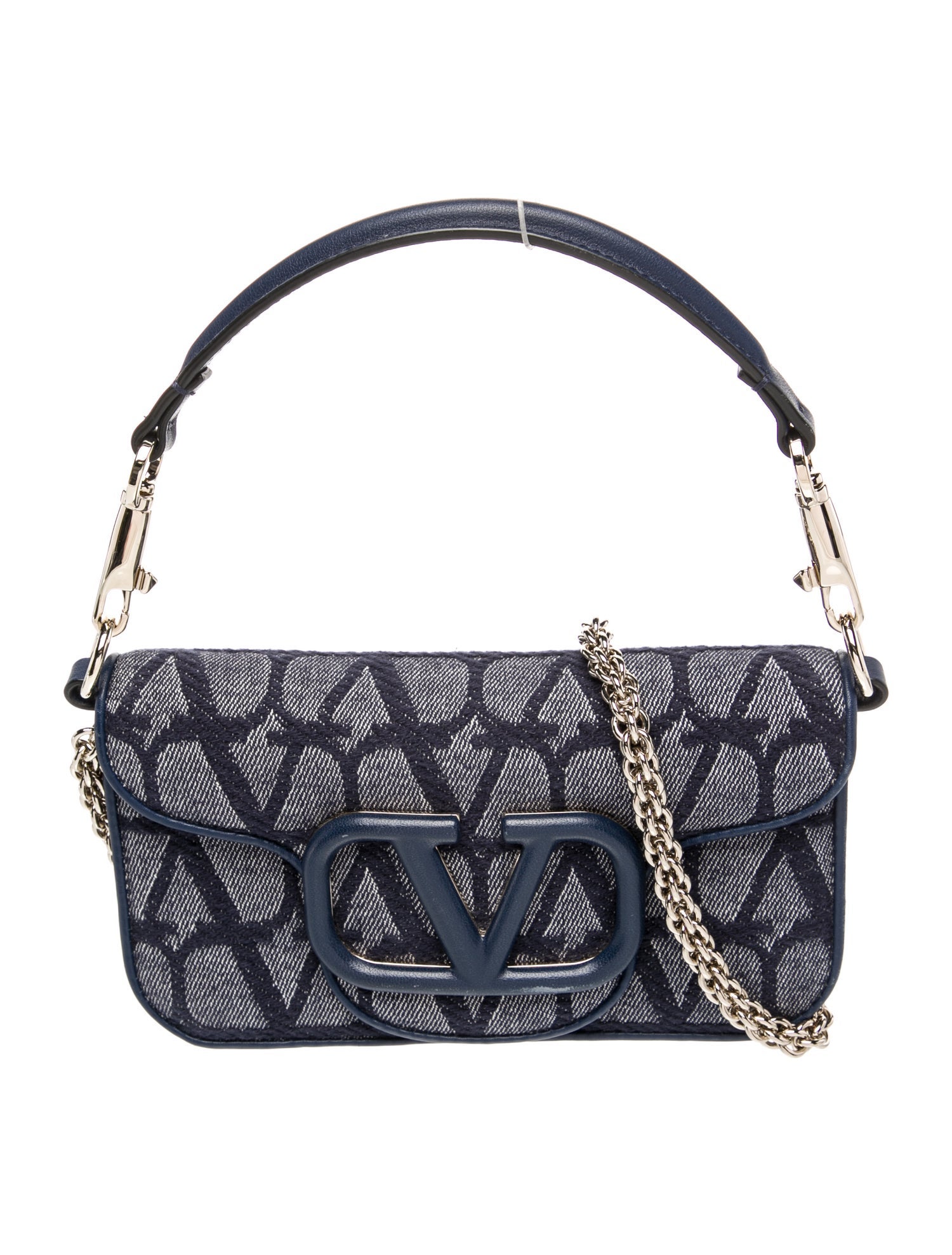 Valentino Denim Shoulder Bag