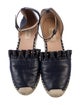 Valentino Rockstud Accents Leather Espadrilles