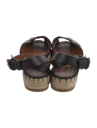 Valentino Suede Patterned Espadrilles