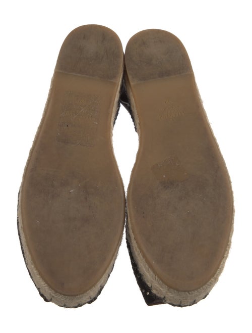 Valentino Suede Patterned Espadrilles