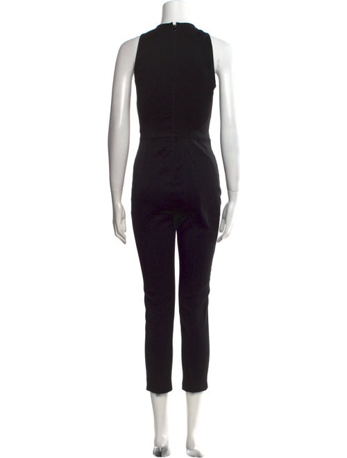 Valentino Virgin Wool Cowl Neck Jumpsuit