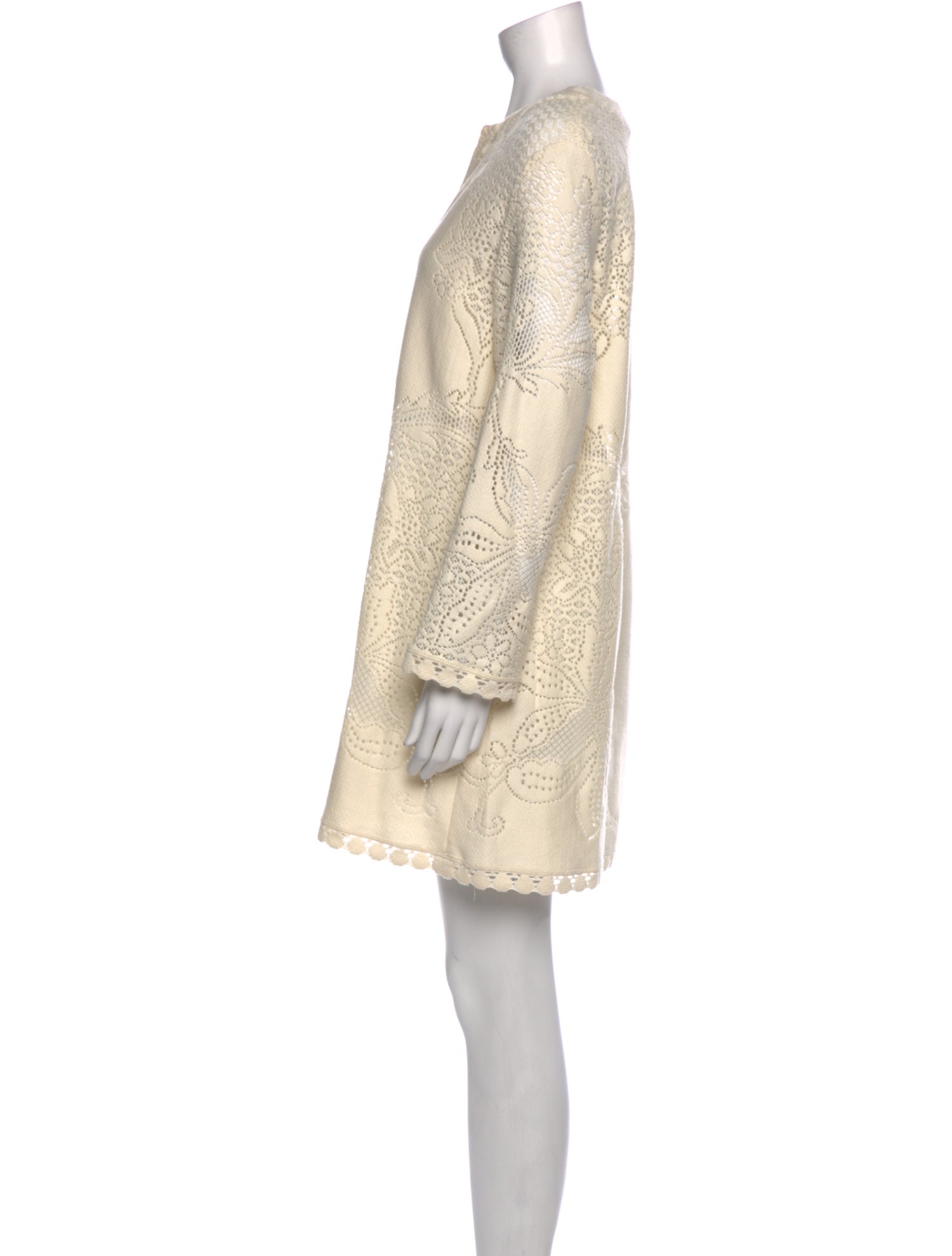 Valentino V-Neck Mini Dress