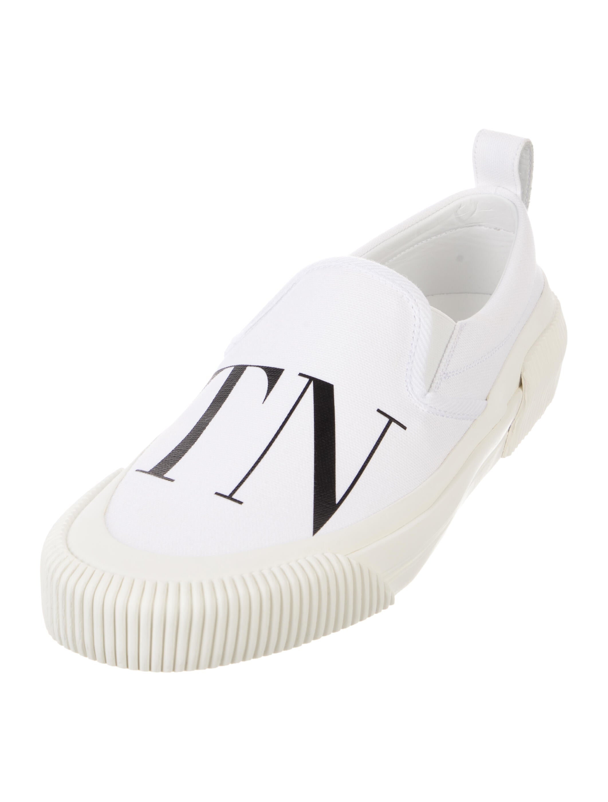 Valentino Canvas Printed Sneakers w/ Tags