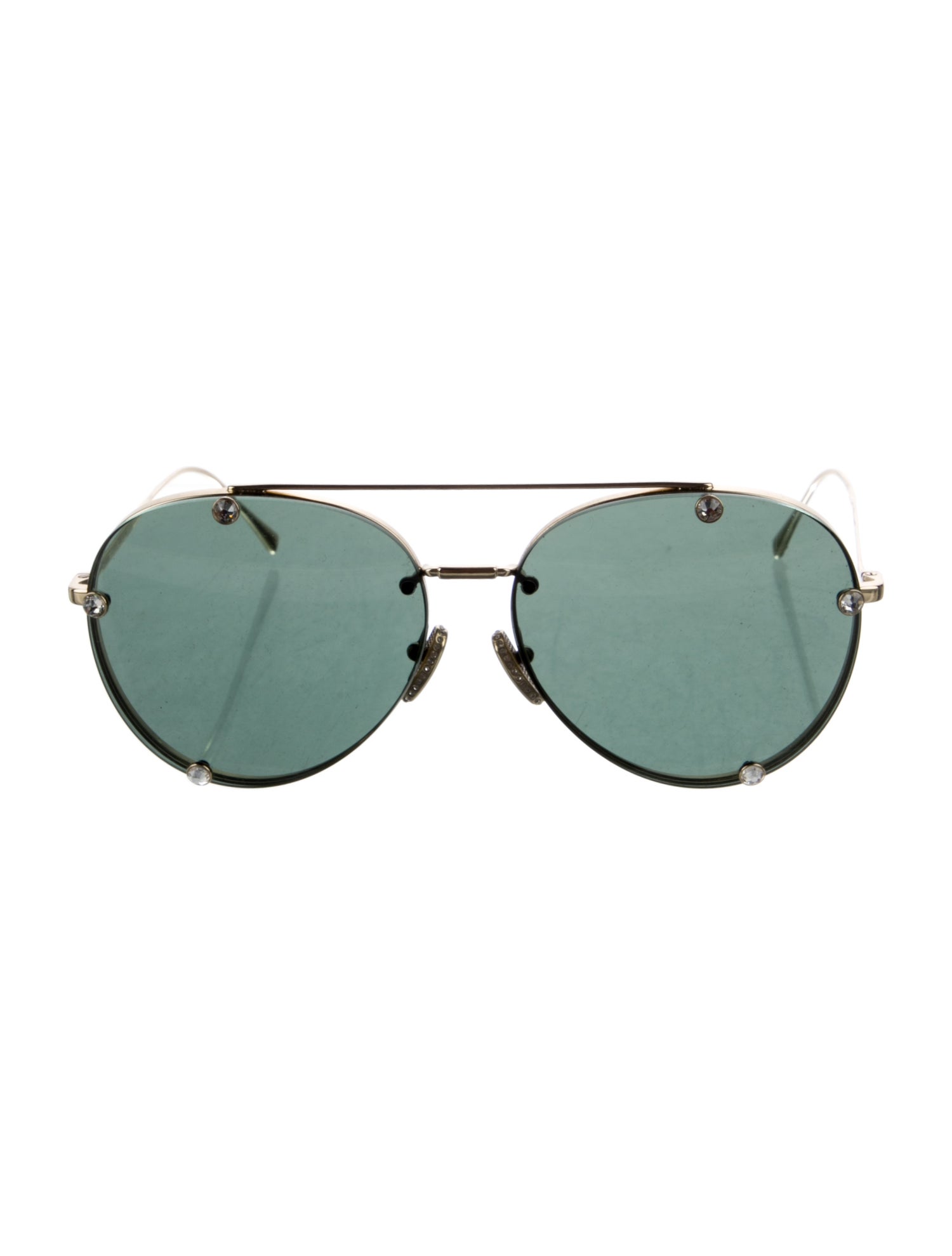 Valentino Aviator Tinted Sunglasses