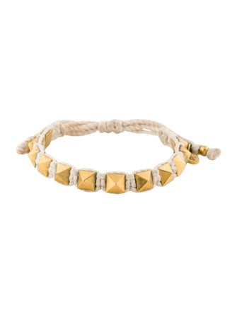 Valentino Rockstud Cord Adjustable Bracelet