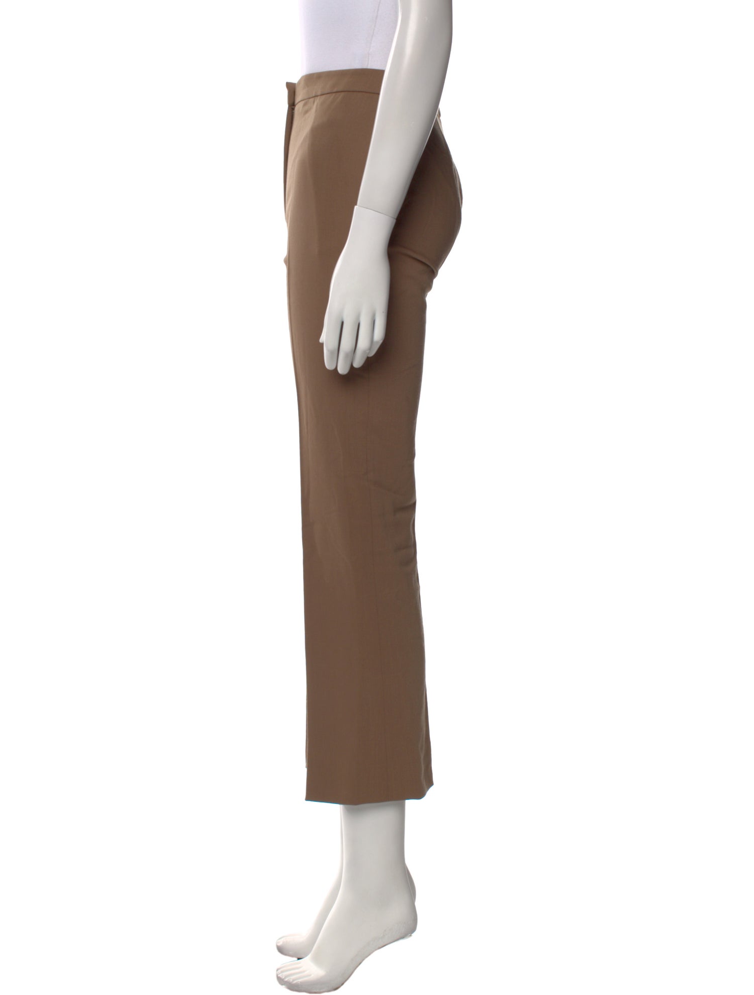 Valentino Wool Straight Leg Pants