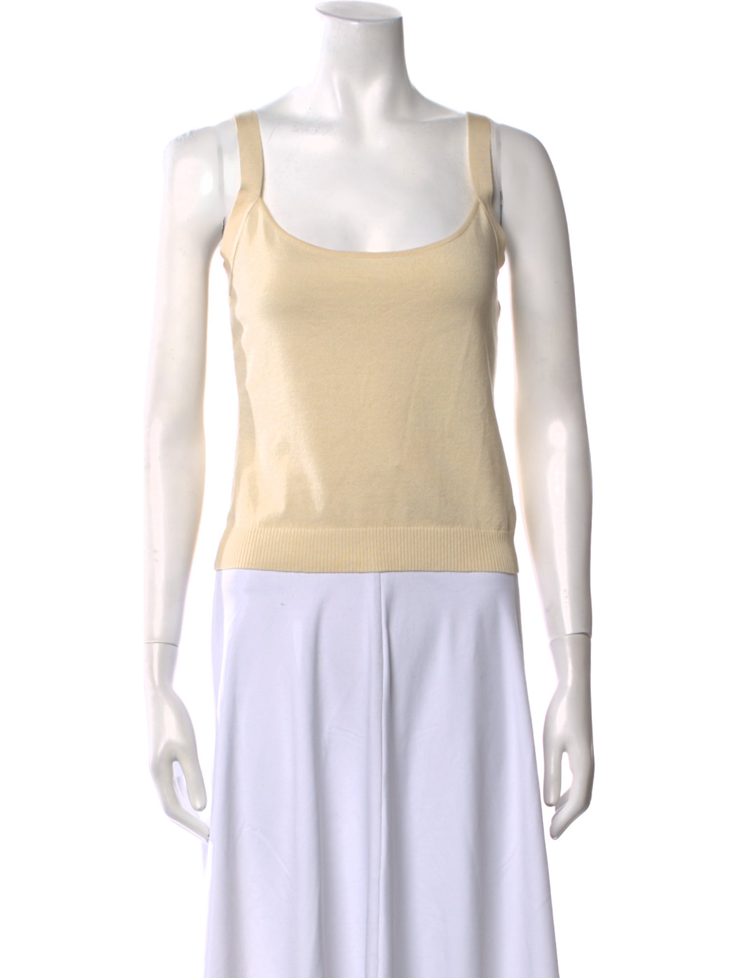 Valentino Scoop Neck Sleeveless Top