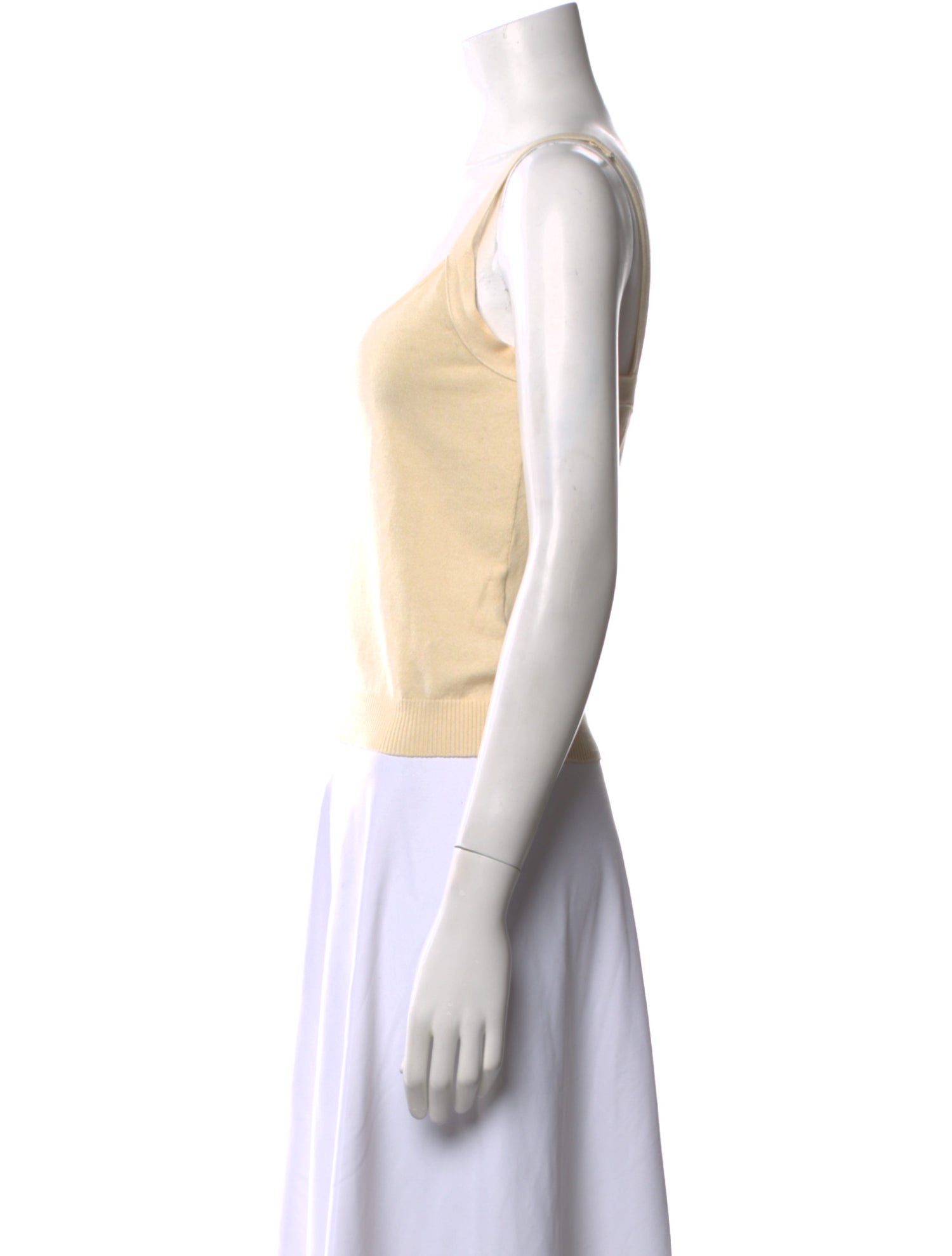 Valentino Scoop Neck Sleeveless Top