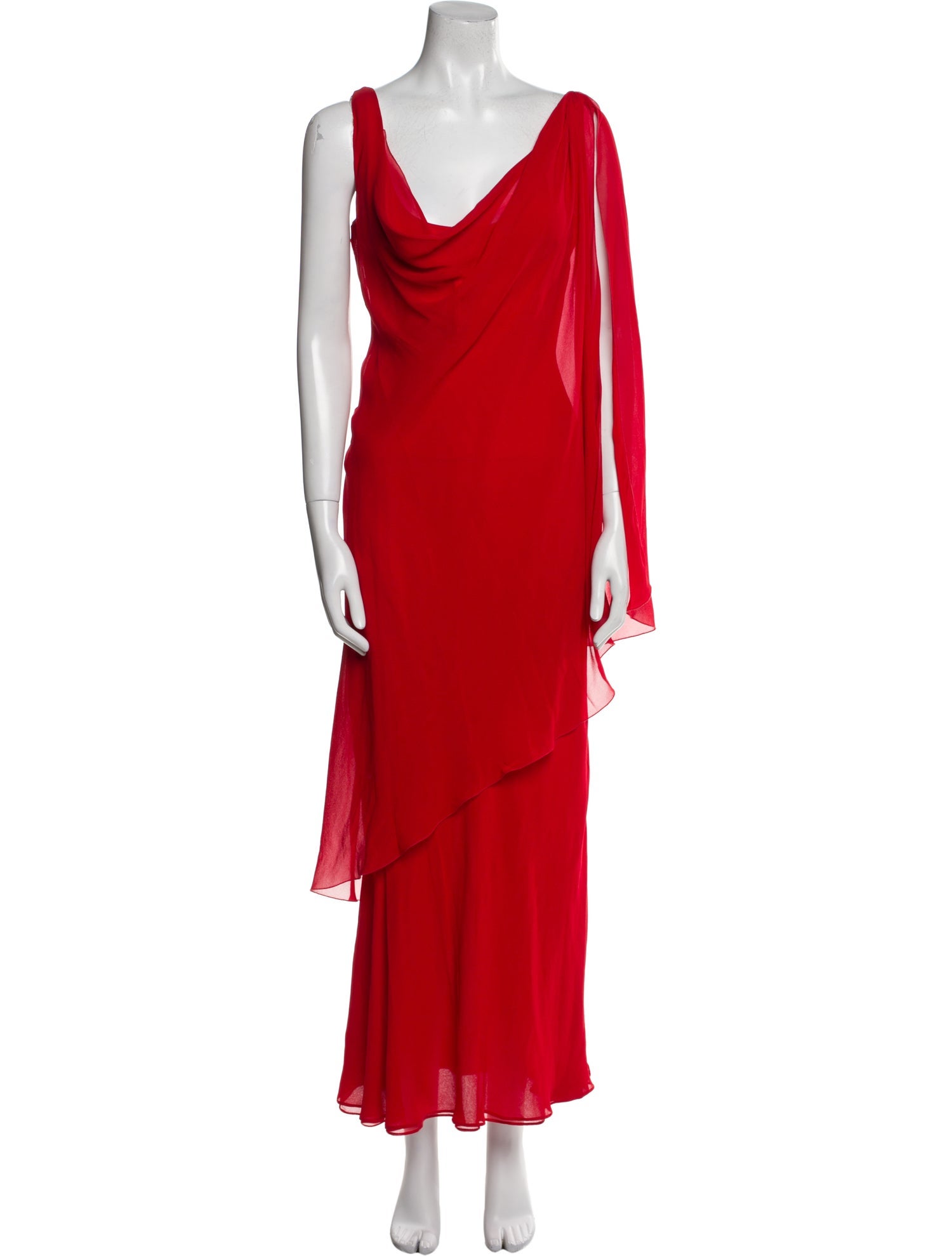 Valentino Silk Long Dress