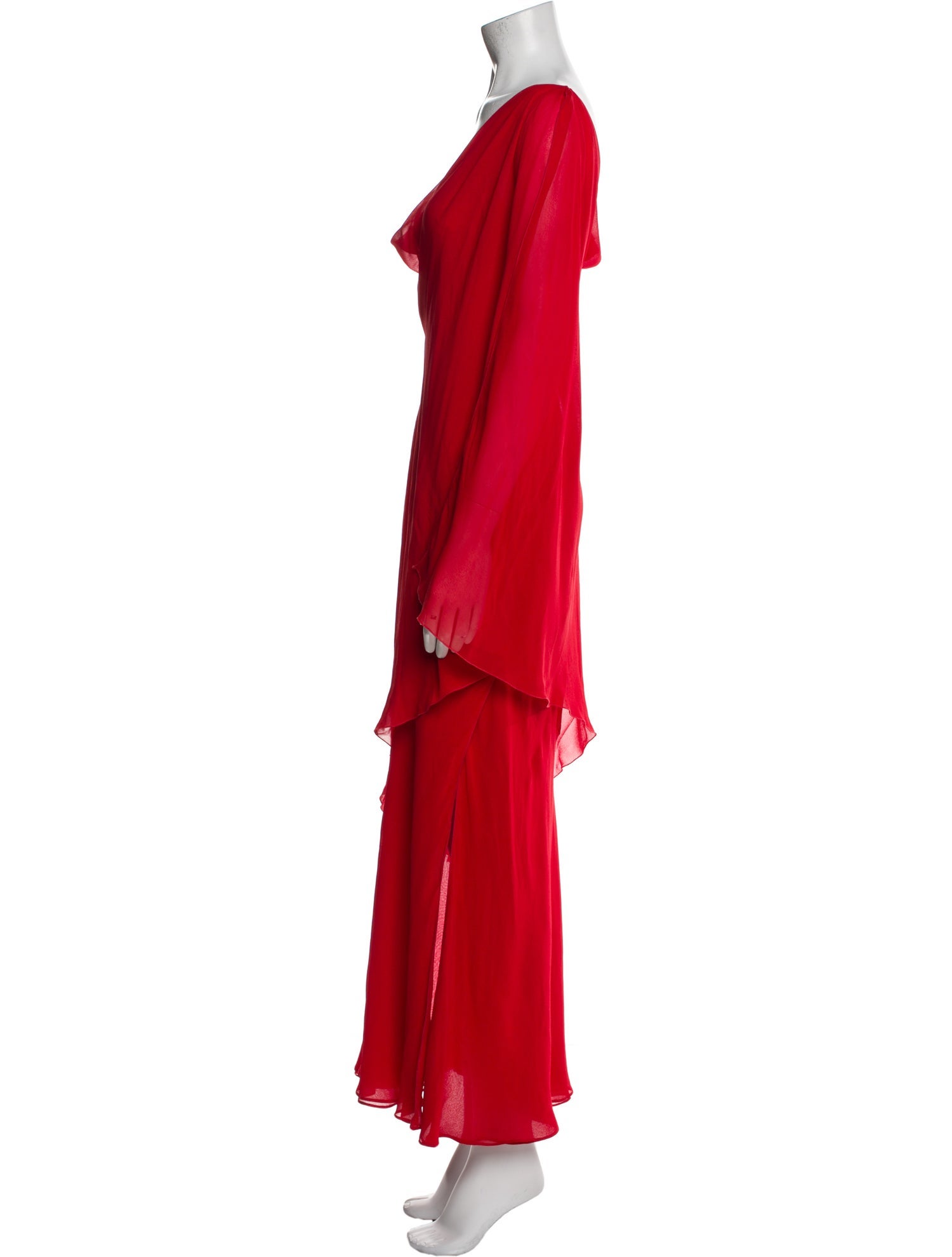 Valentino Silk Long Dress