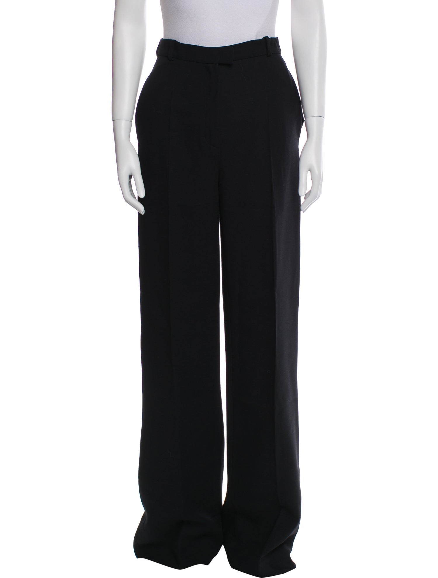Valentino Virgin Wool Wide Leg Pants