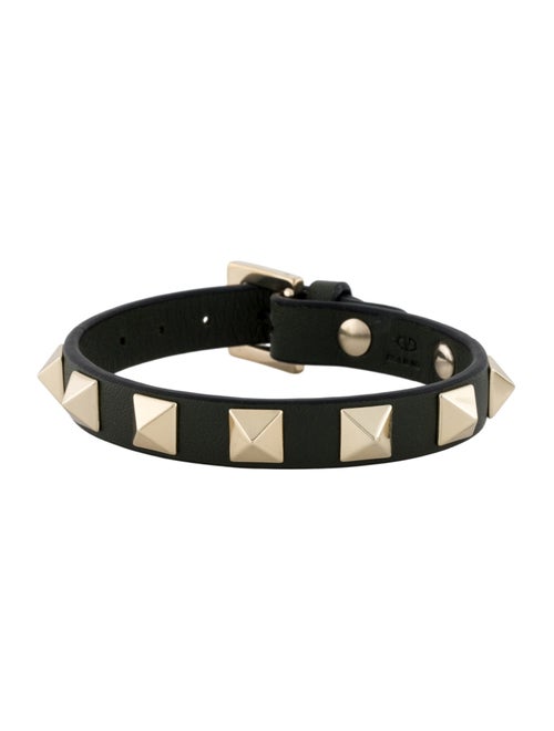 Valentino Vitello Rockstud Wrap Bracelet
