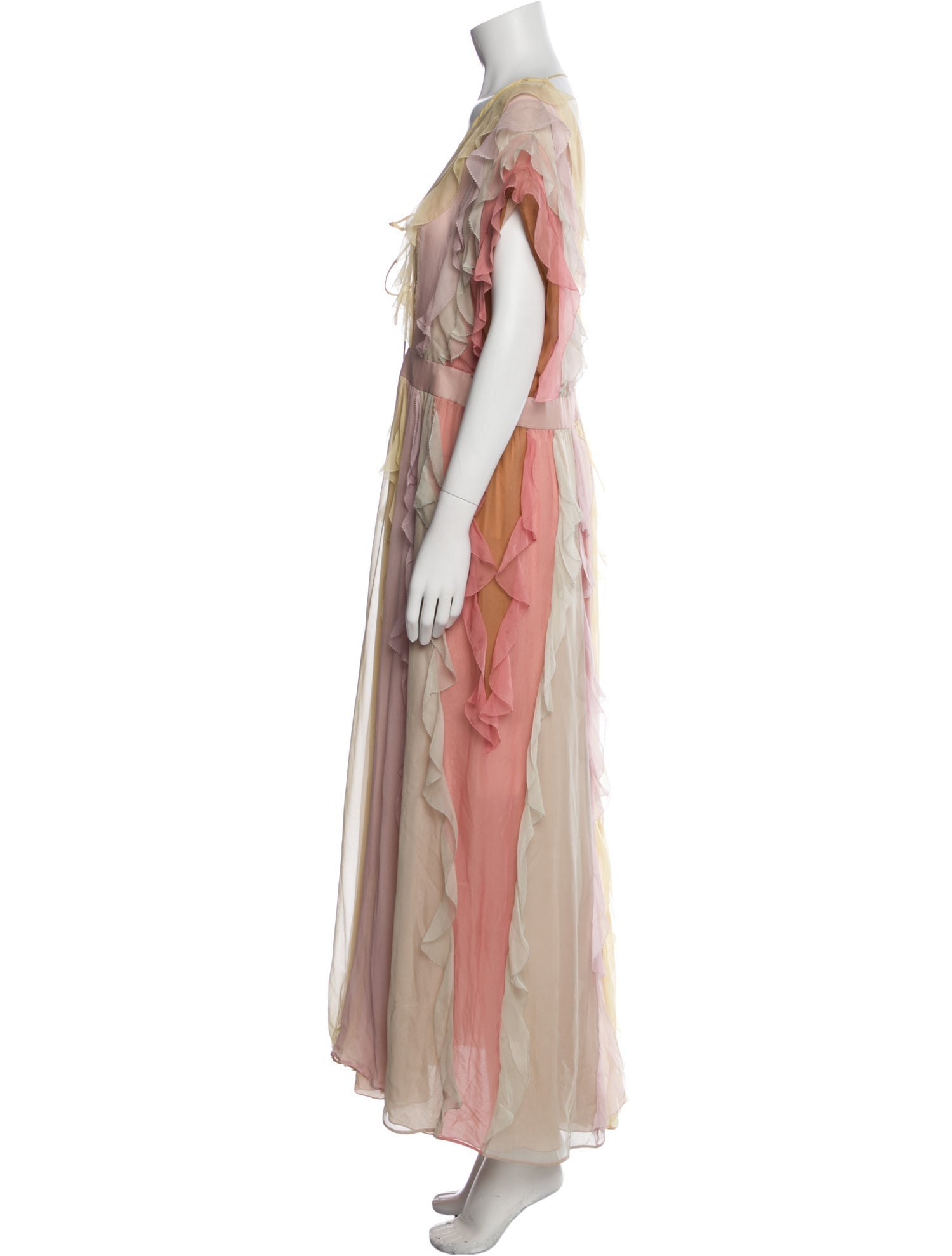 Valentino Silk Long Dress