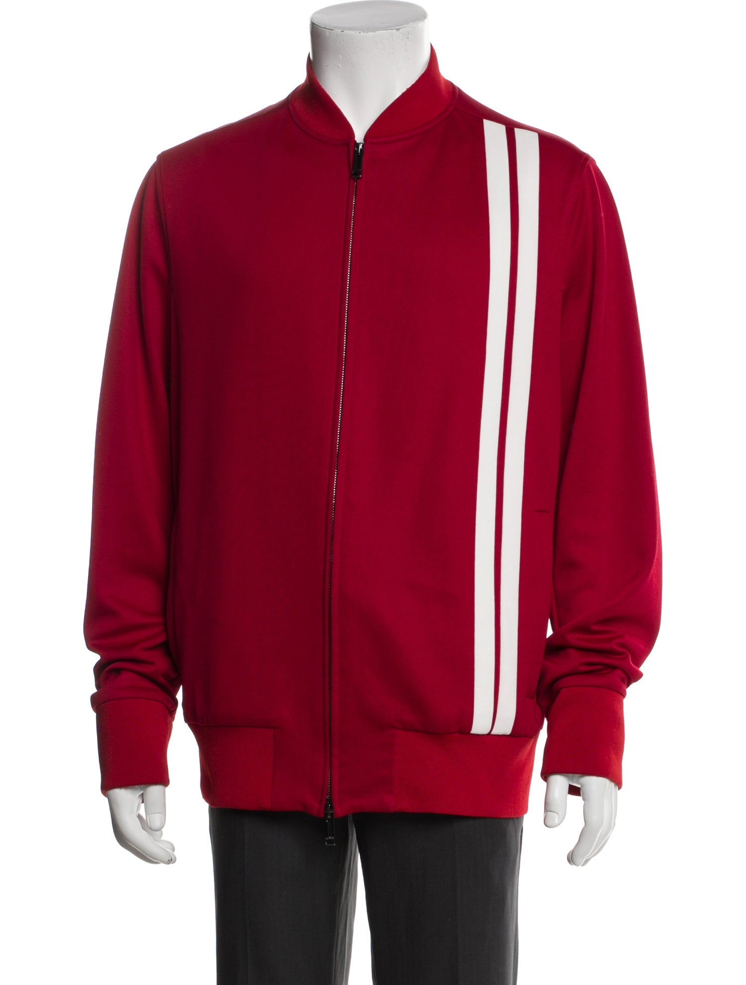 Valentino Striped Bomber Jacket