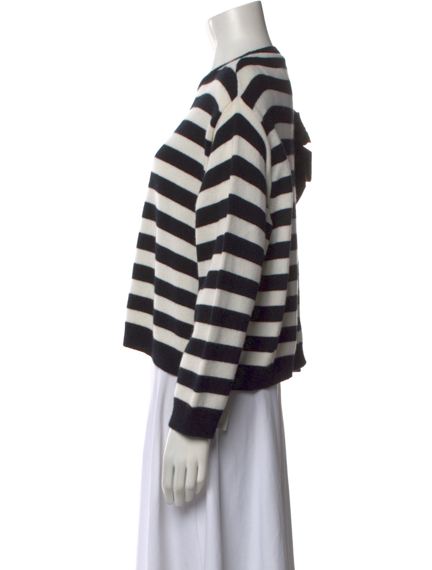 Valentino Cashmere Striped Sweater