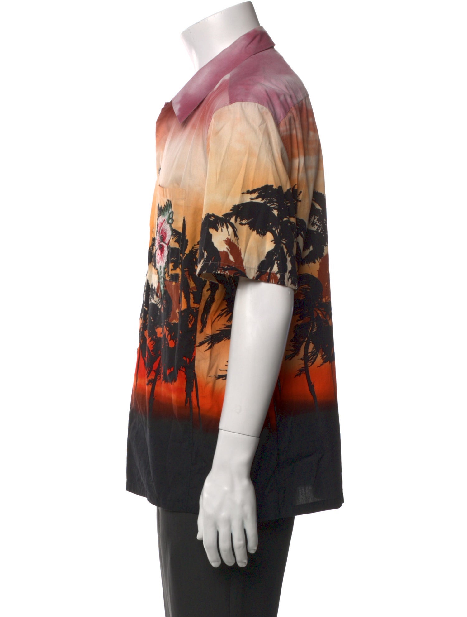 Valentino Printed Long Sleeve Shirt