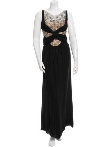 Valentino Embellished Evening Dress