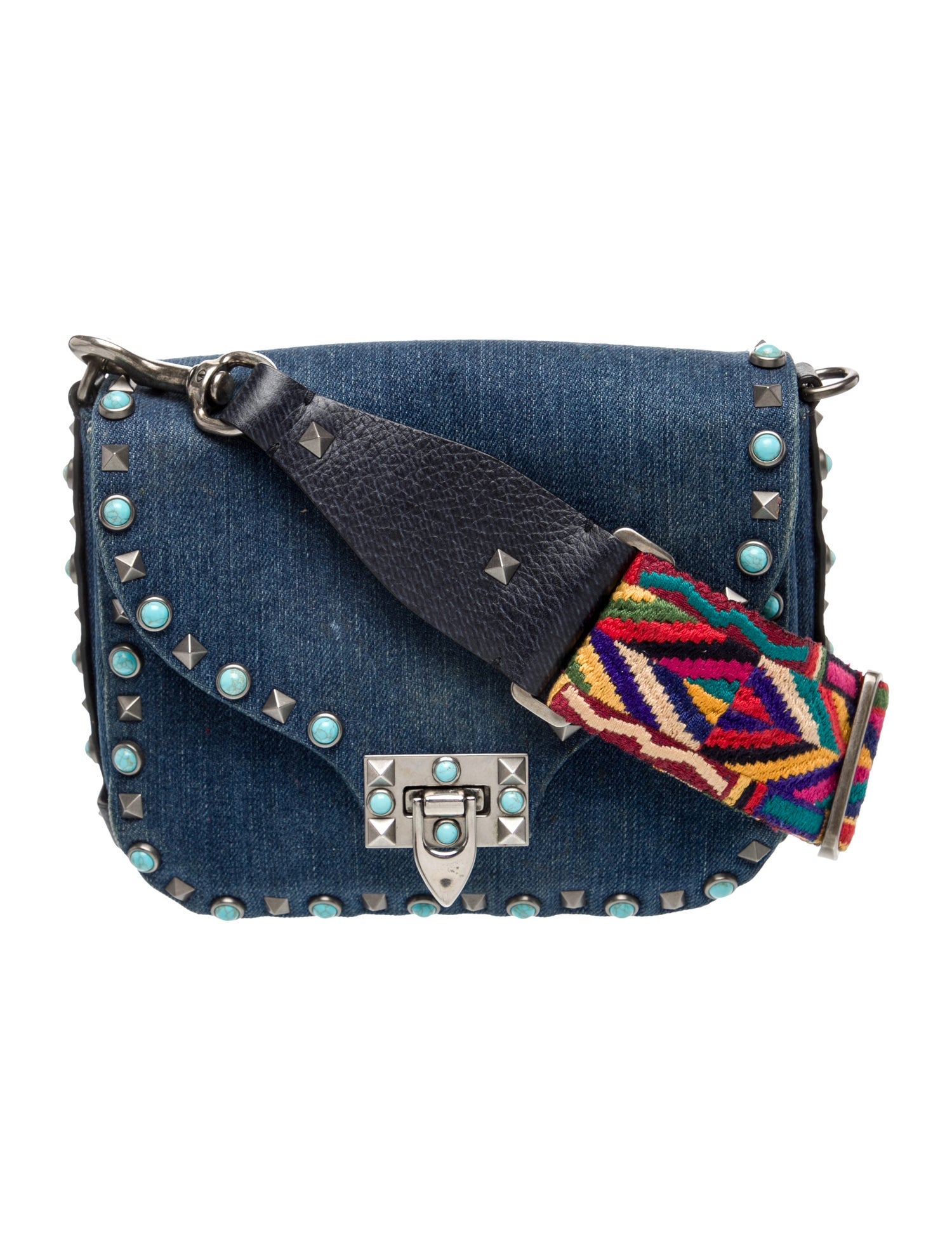 Valentino Rockstud Messenger Bag