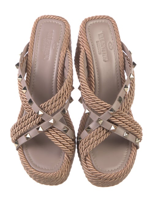 Valentino Rockstud Accents Studded Accents Espadrilles