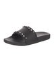 Valentino Rockstud Accents Rubber Slides