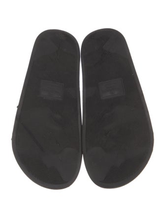 Valentino Rockstud Accents Rubber Slides