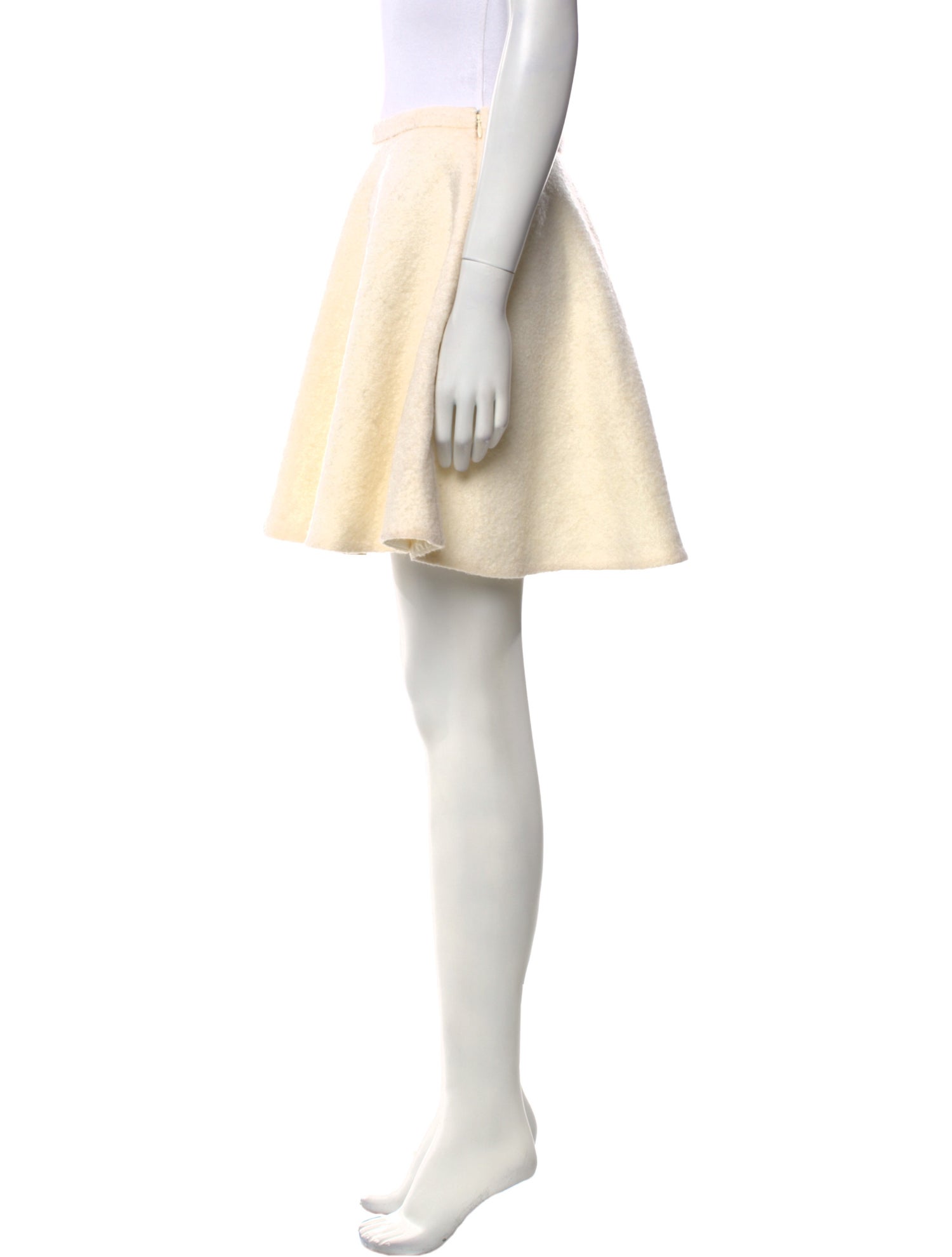 Valentino Virgin Wool Mini Skirt