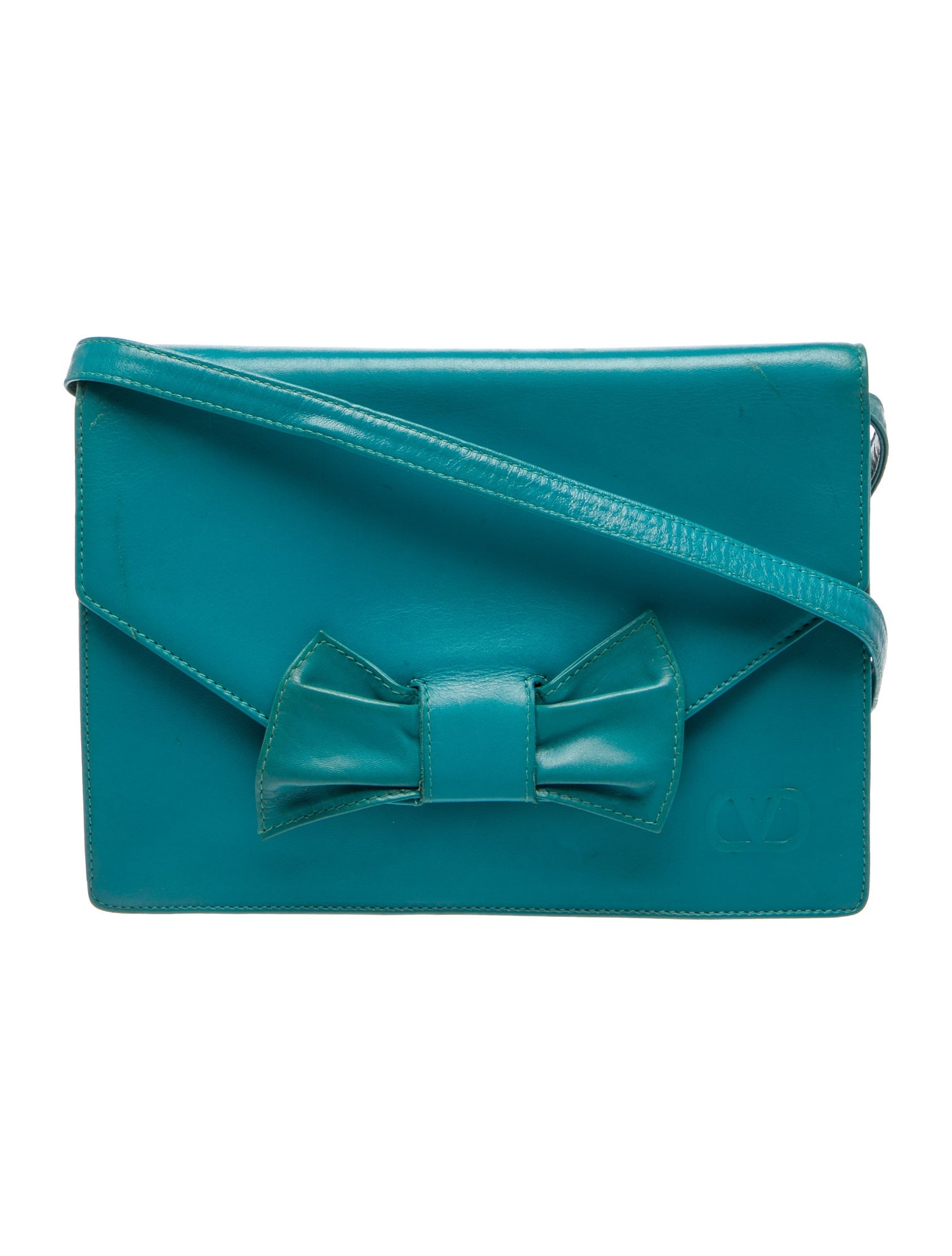 Valentino Leather Clutch