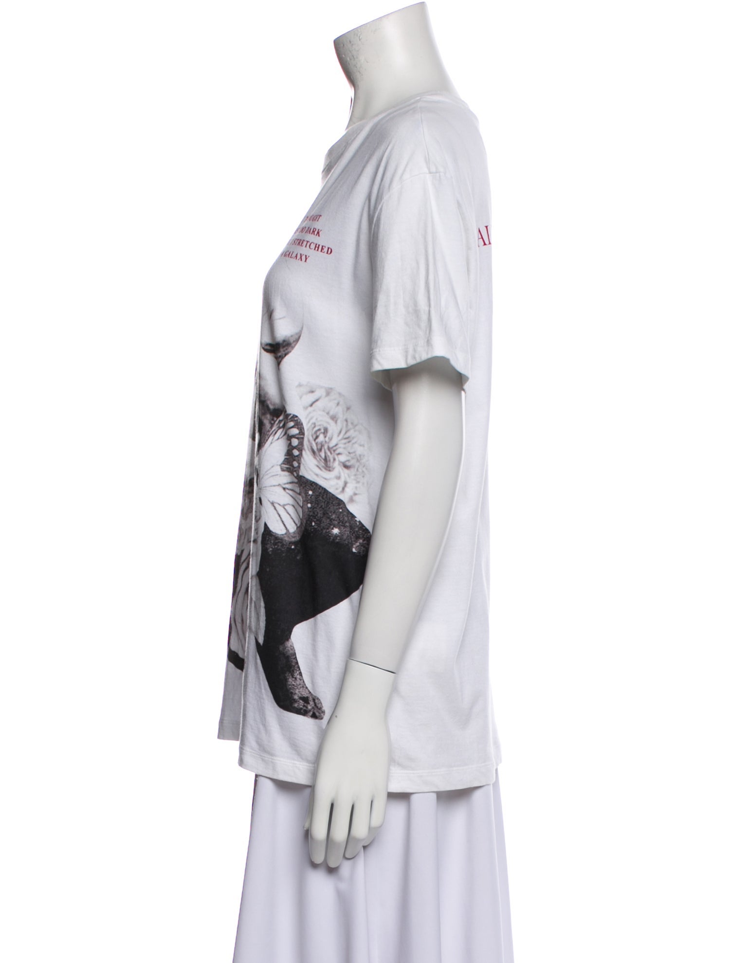 Valentino Graphic Print Crew Neck T-Shirt