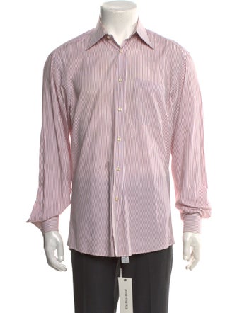 Valentino Striped Long Sleeve Shirt