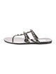 Valentino Rockstud Accents Rubber Slides