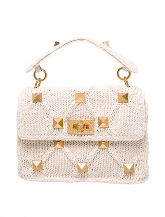 Valentino Rockstud Top Handle Bag
