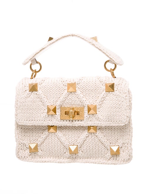 Valentino Rockstud Top Handle Bag
