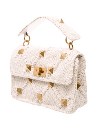 Valentino Rockstud Top Handle Bag