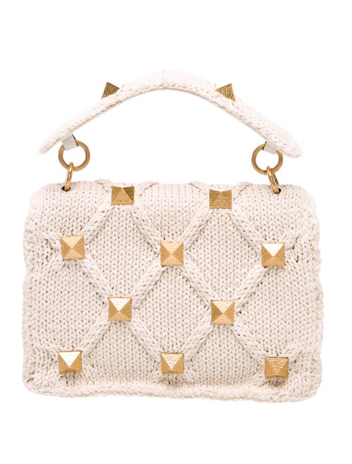 Valentino Rockstud Top Handle Bag