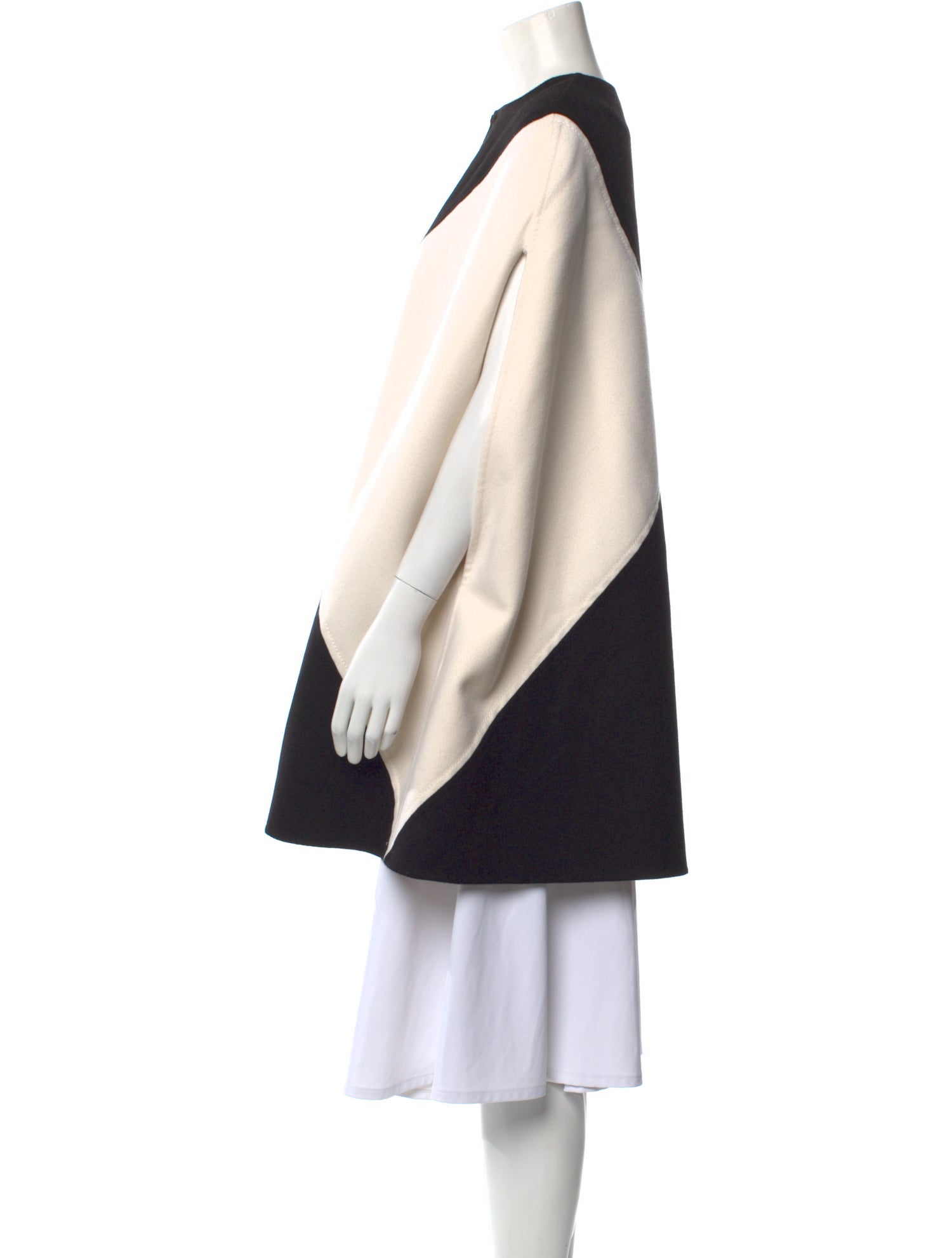 Valentino Virgin Wool Colorblock Pattern Sweater