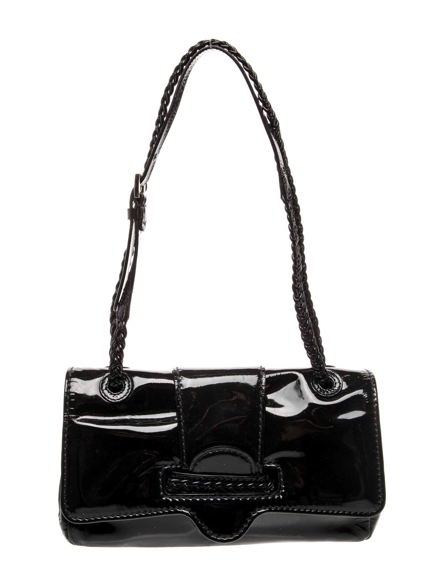 Valentino Patent Leather Shoulder Bag Vintage