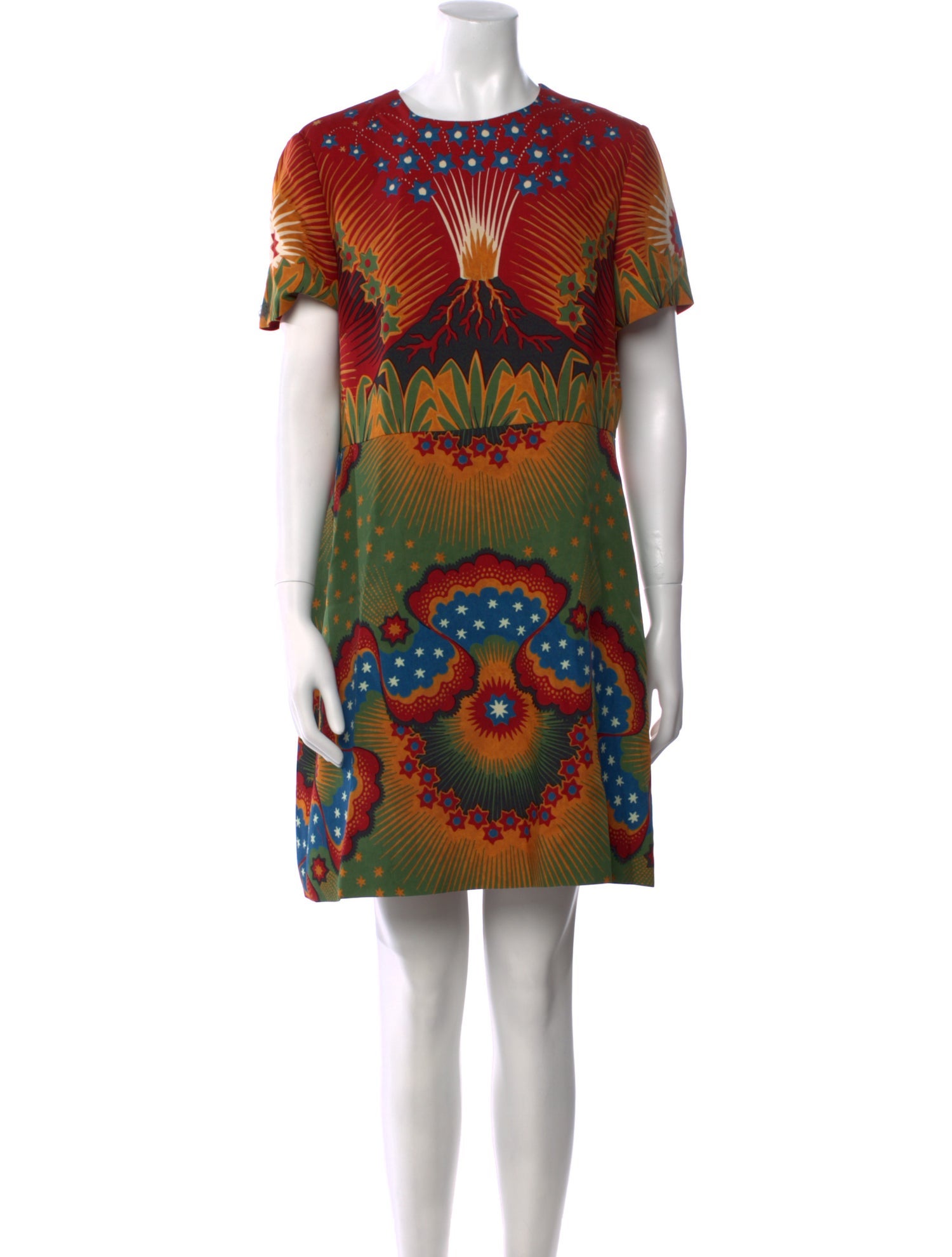 Valentino Virgin Wool Mini Dress