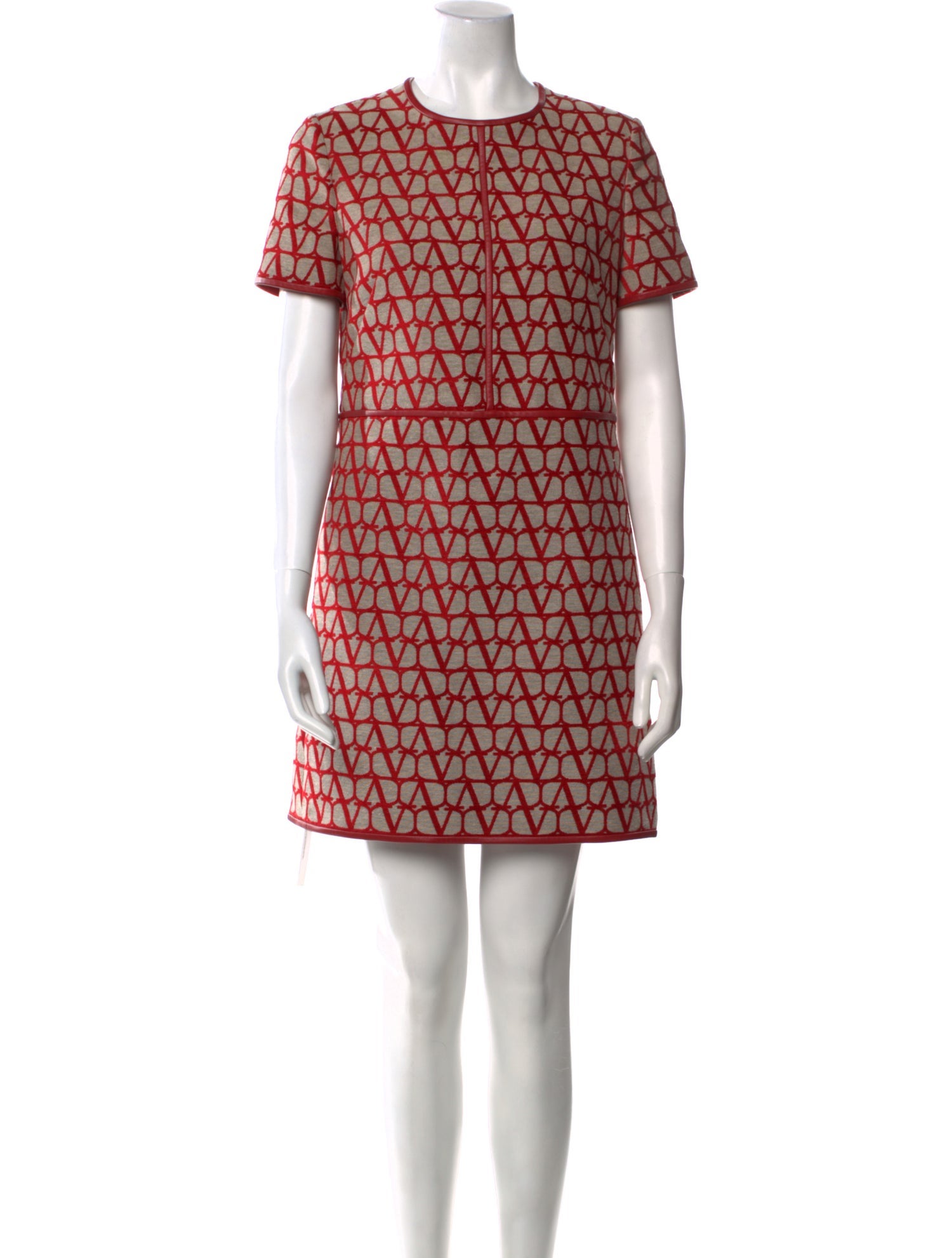 Valentino Printed Mini Dress w/ Tags