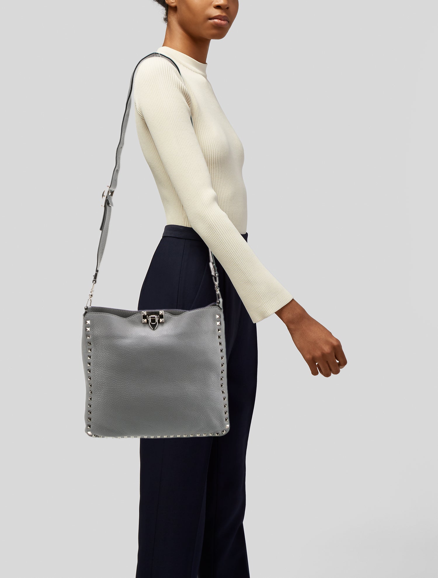 Valentino Rockstud Messenger Bag